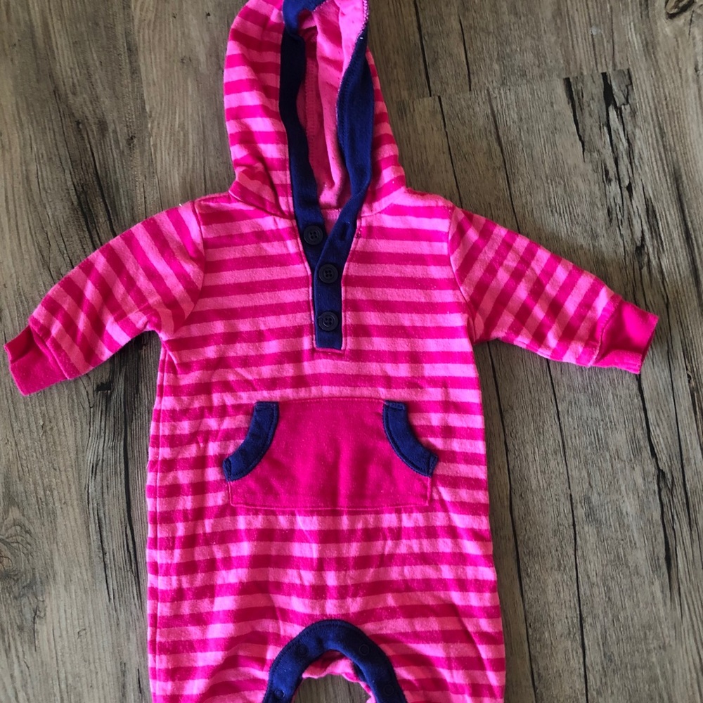Old Navy infant hooded one piece